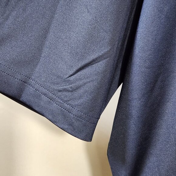 Peter Millar Men's Size L Blue Summer Comfort Crown Sport Sun Protection Shirt - Picture 5 of 13